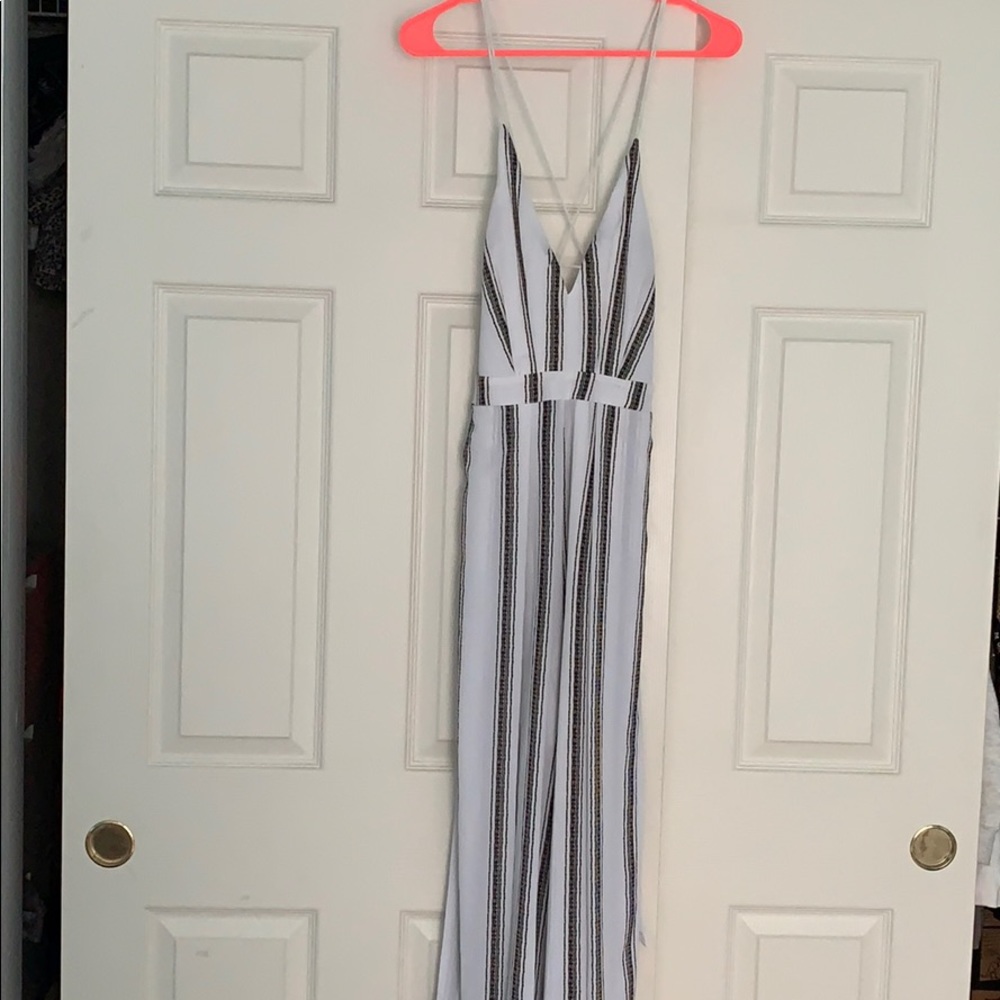 Striped Jumpsuit
